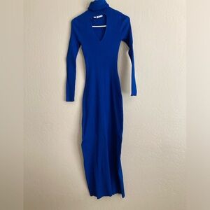 Zara sweater maxi dress